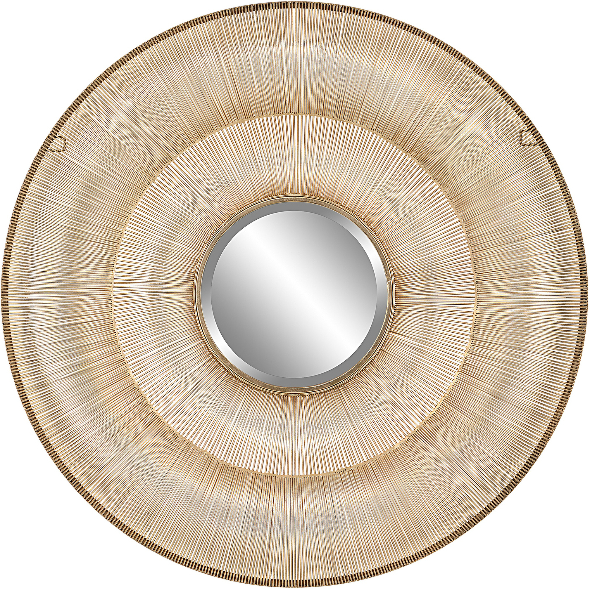 Uttermost Bauble Round Gold Mirror | 1StopBedrooms