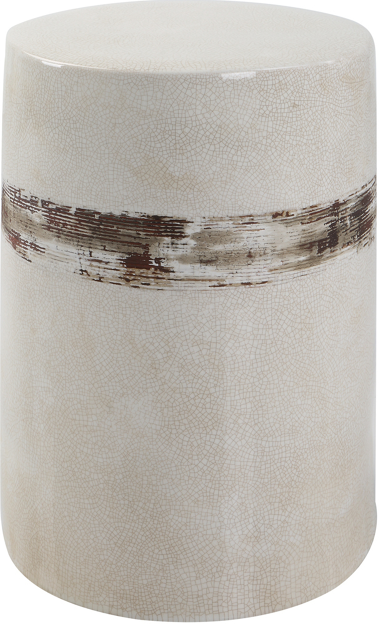 Uttermost Comanche Ceramic Garden Stool