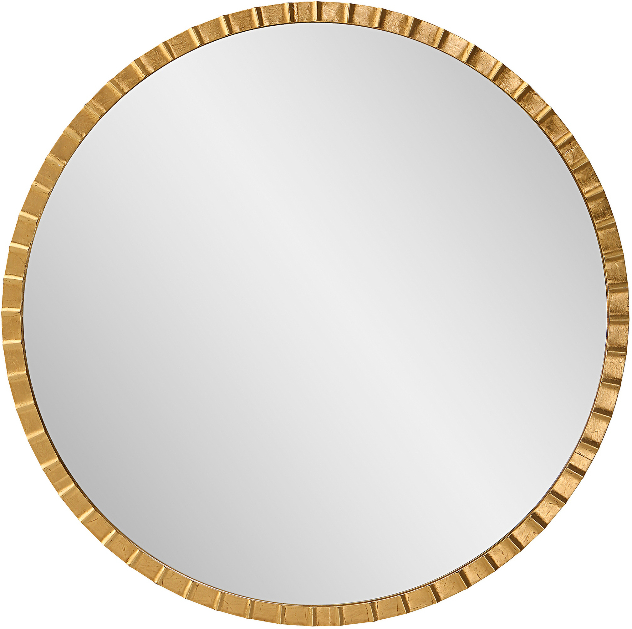 Uttermost Dandridge Gold Round Mirror | 1StopBedrooms