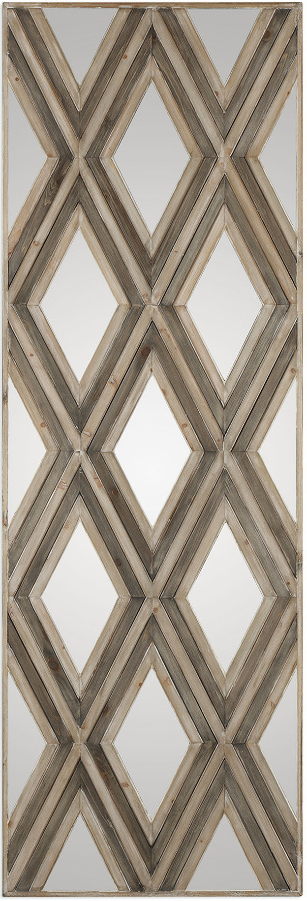 Uttermost Tahira Geometric Argyle Pattern Wall Mirror | 1StopBedrooms