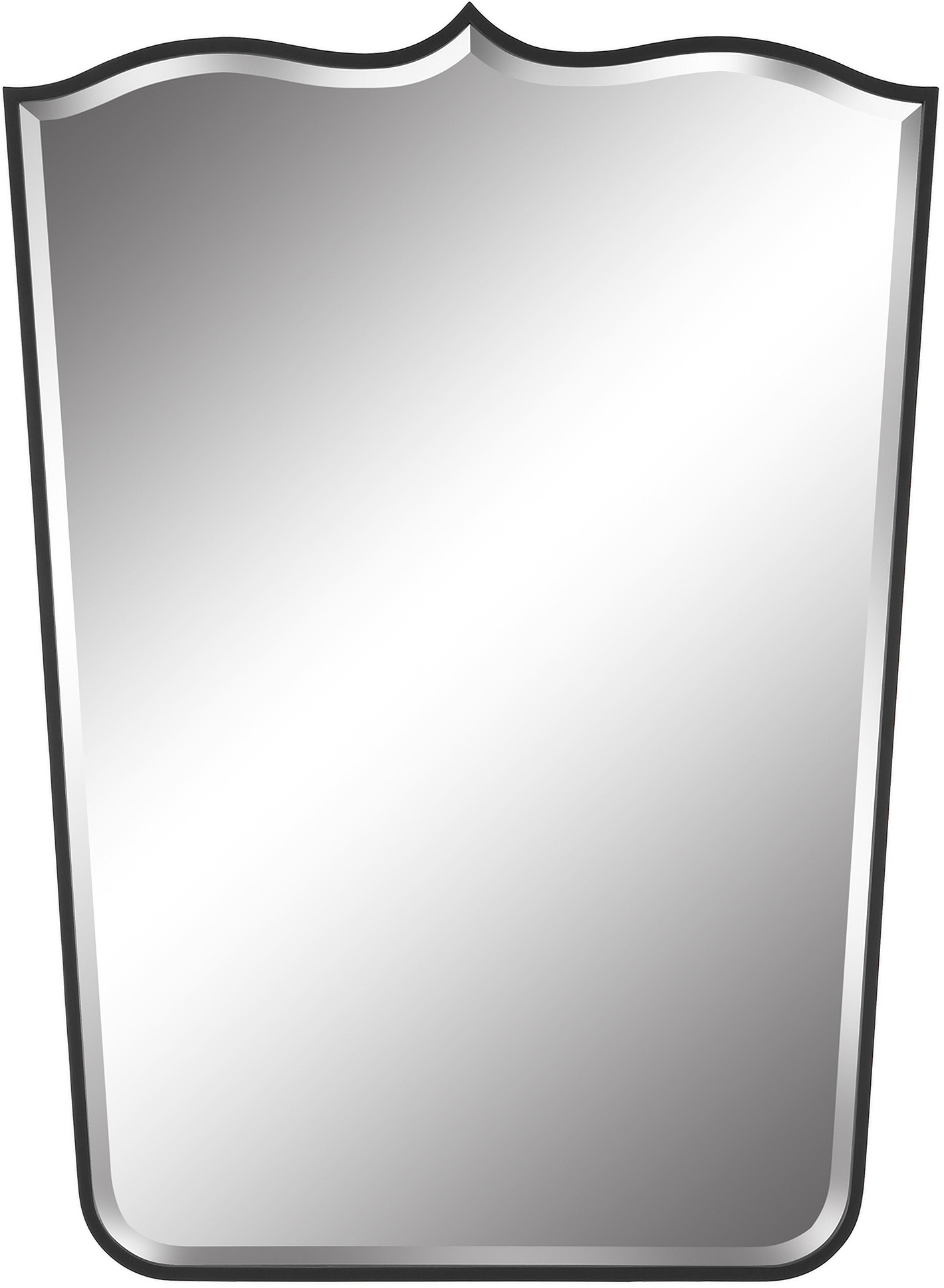 Uttermost tiara curved iron mirror 1stopbedrooms