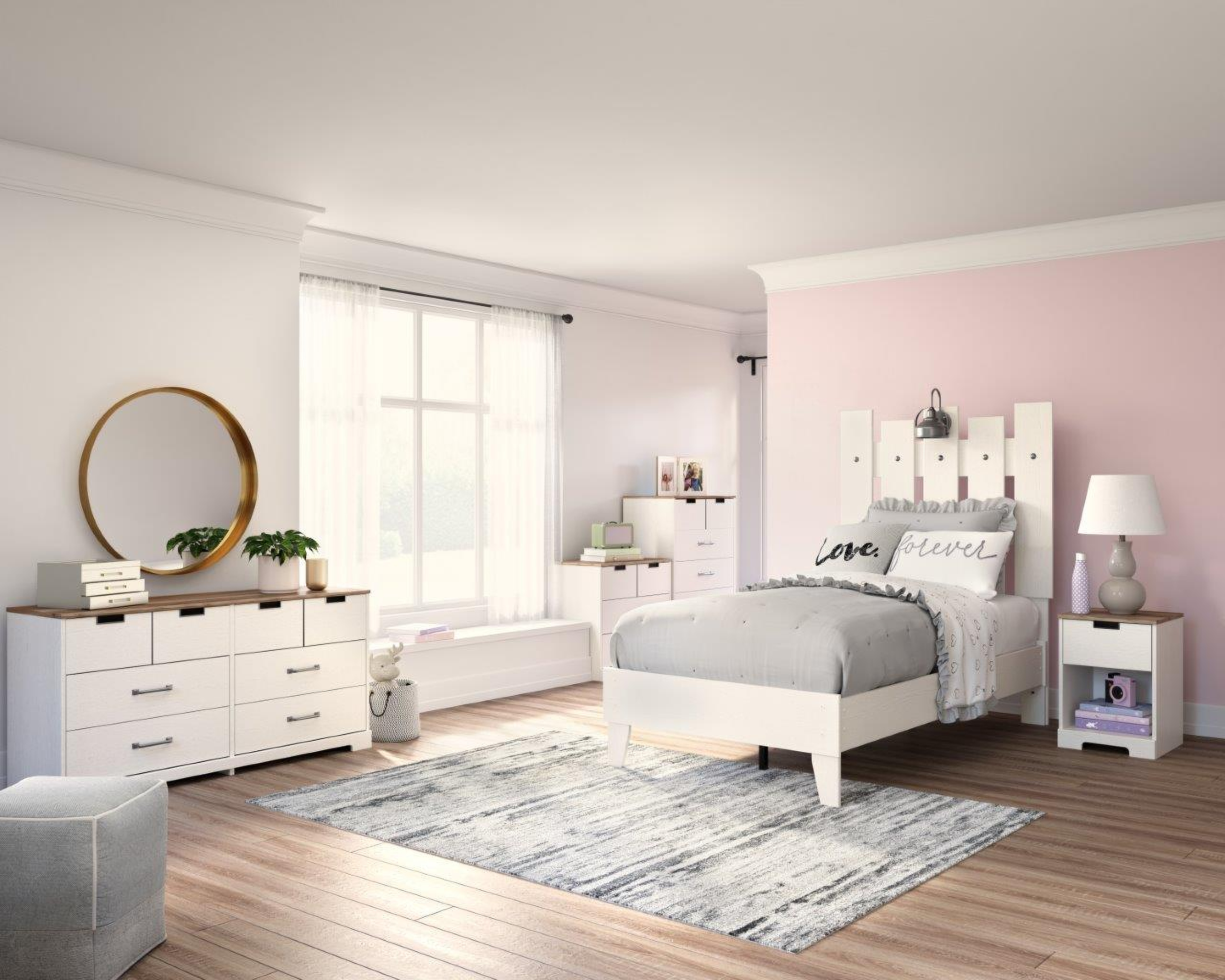 Ashley furniture youth 2024 white bedroom set