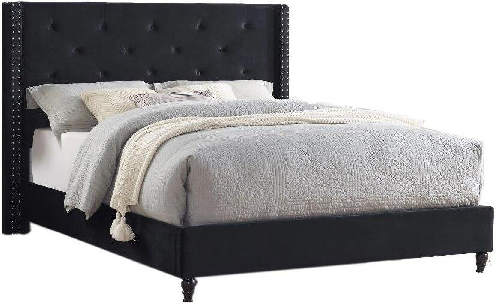 High discount wingback bed