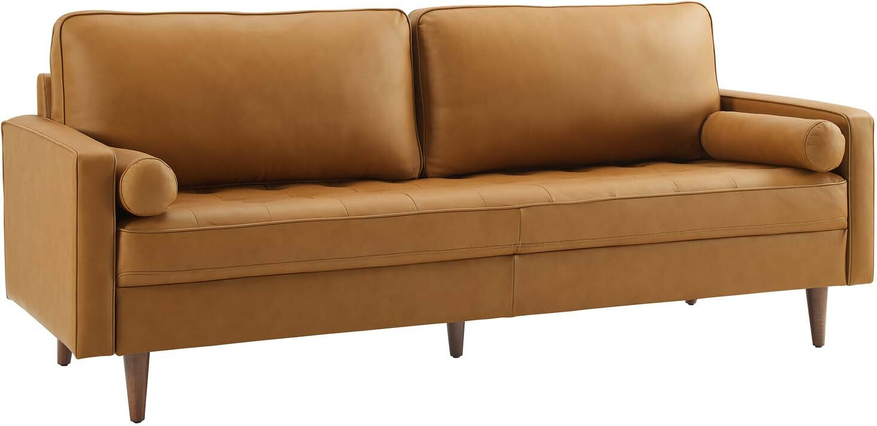 Sunset Trading Jayson 89 Wide Top Grain Leather Sofa