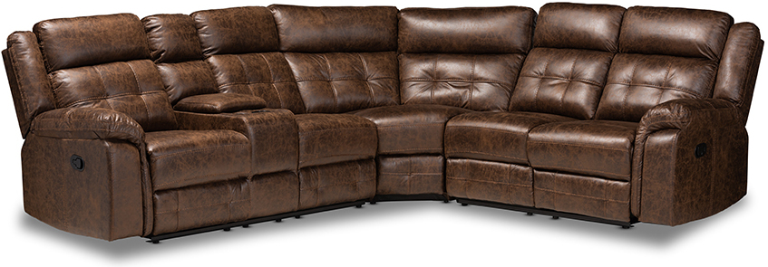 Piece Sectional Recliner Sofa, Leather Sofa Sectionals With Recliners