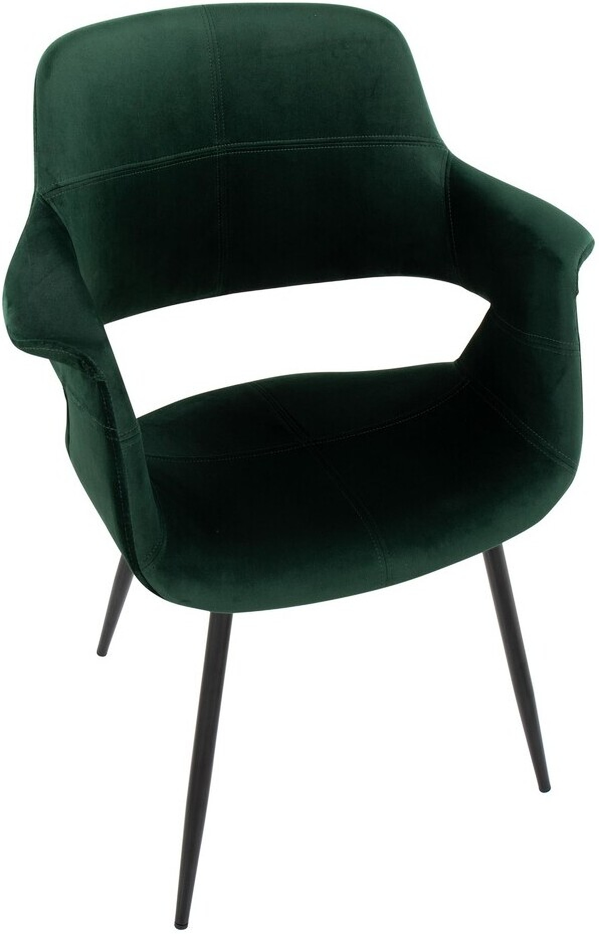 Vintage Flair Chair Set of 2 In Black by Lumisource 1StopBedrooms