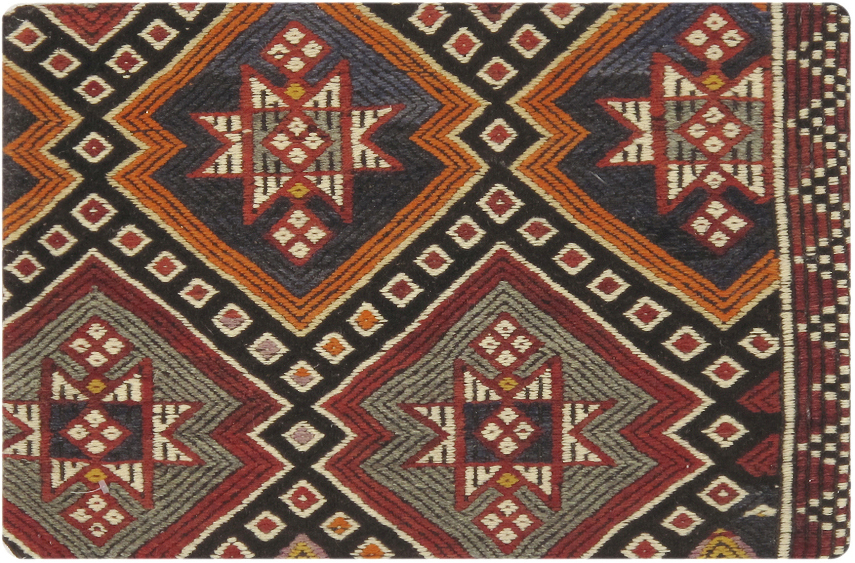 Vintage Turkish Accent Pillow Cover - 15" x 24" In Multi by Pasargad ...