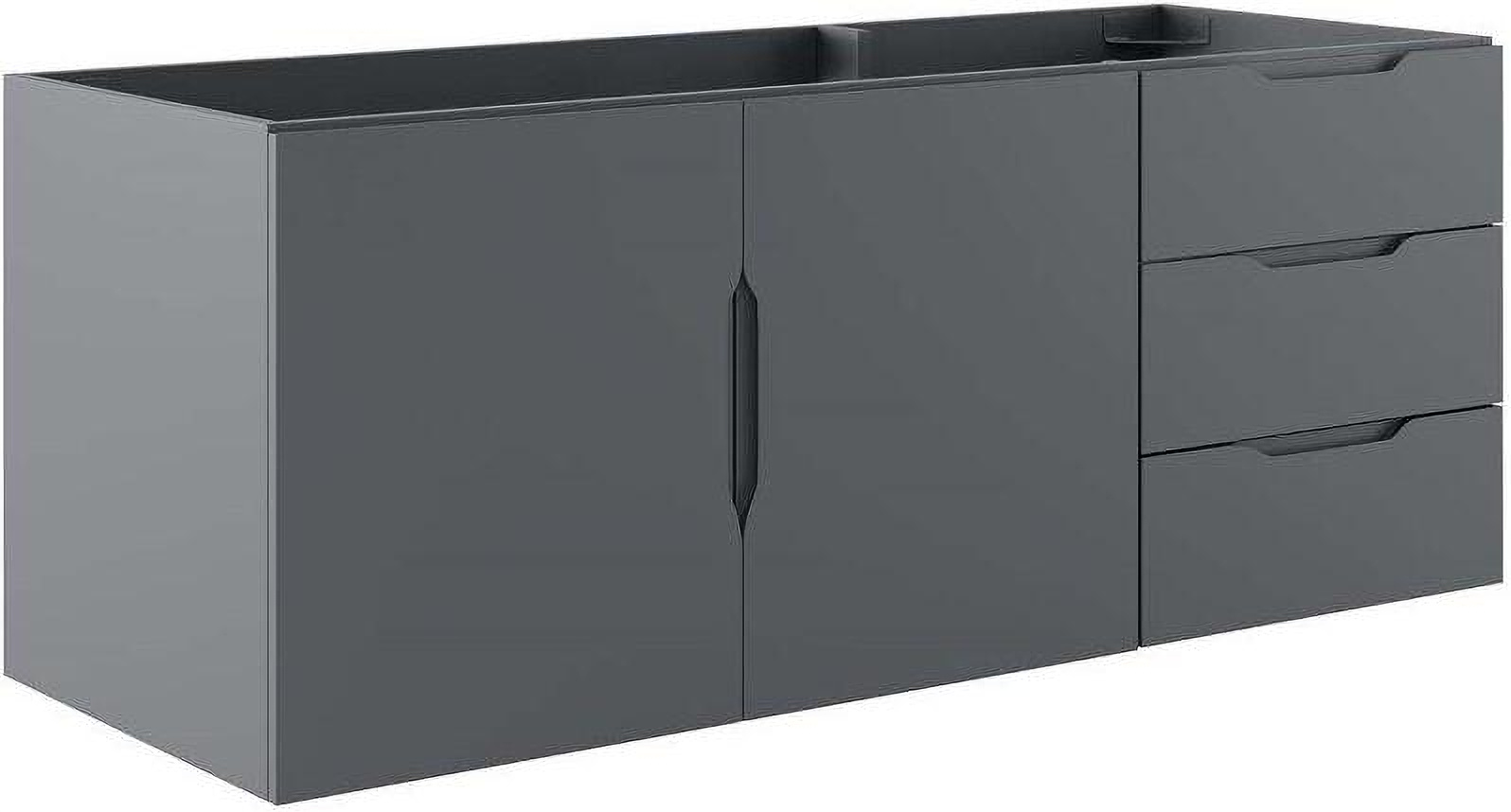 Dark Gray 48 Bathroom Vanity