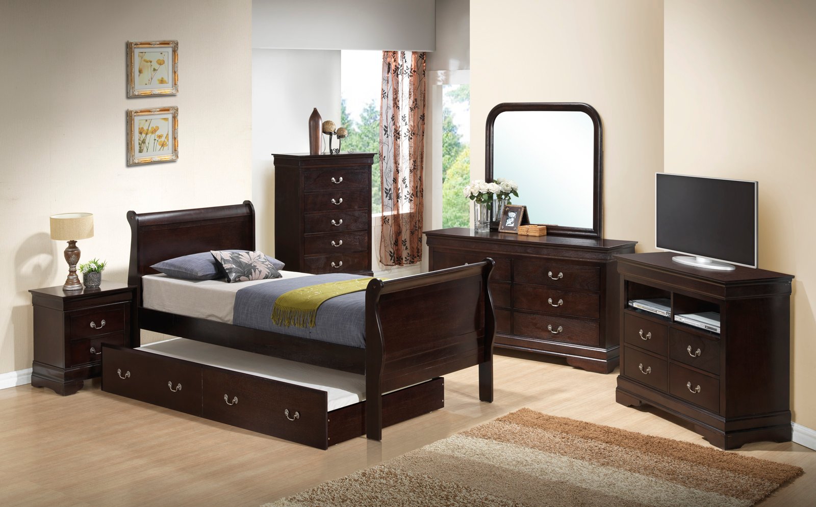 glory furniture panel bedroom collection