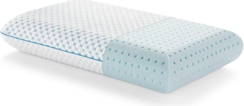 Gel Memory Foam Pillow + Reversible Cooling Cover