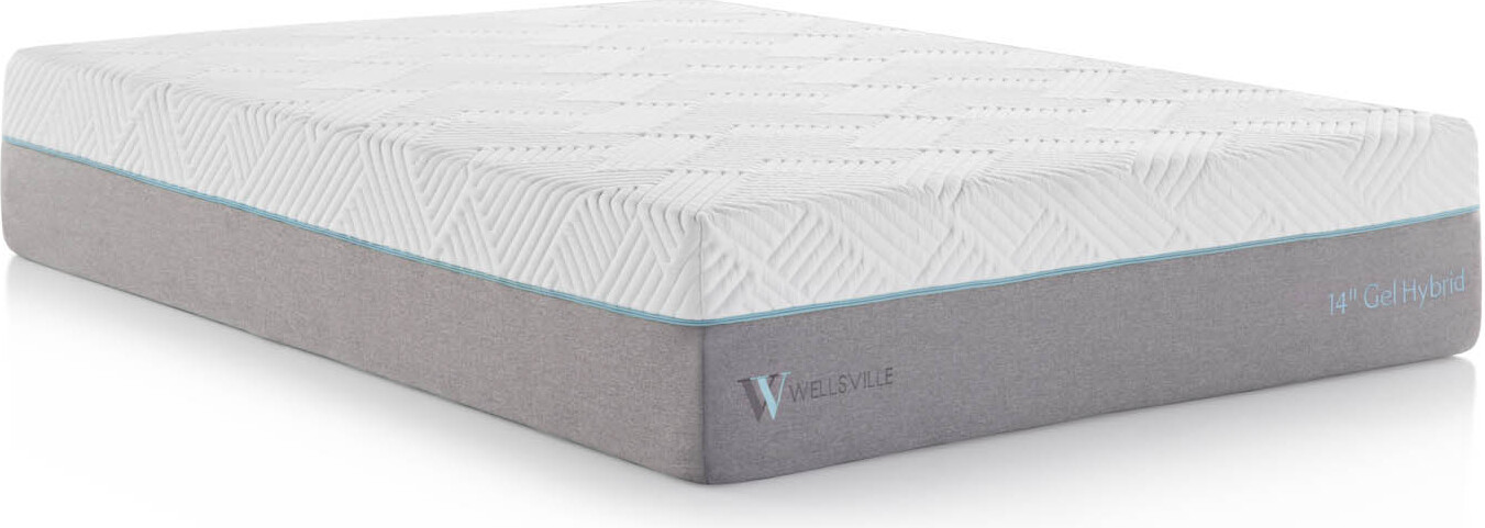 wellsville 11 inch gel hybrid mattress