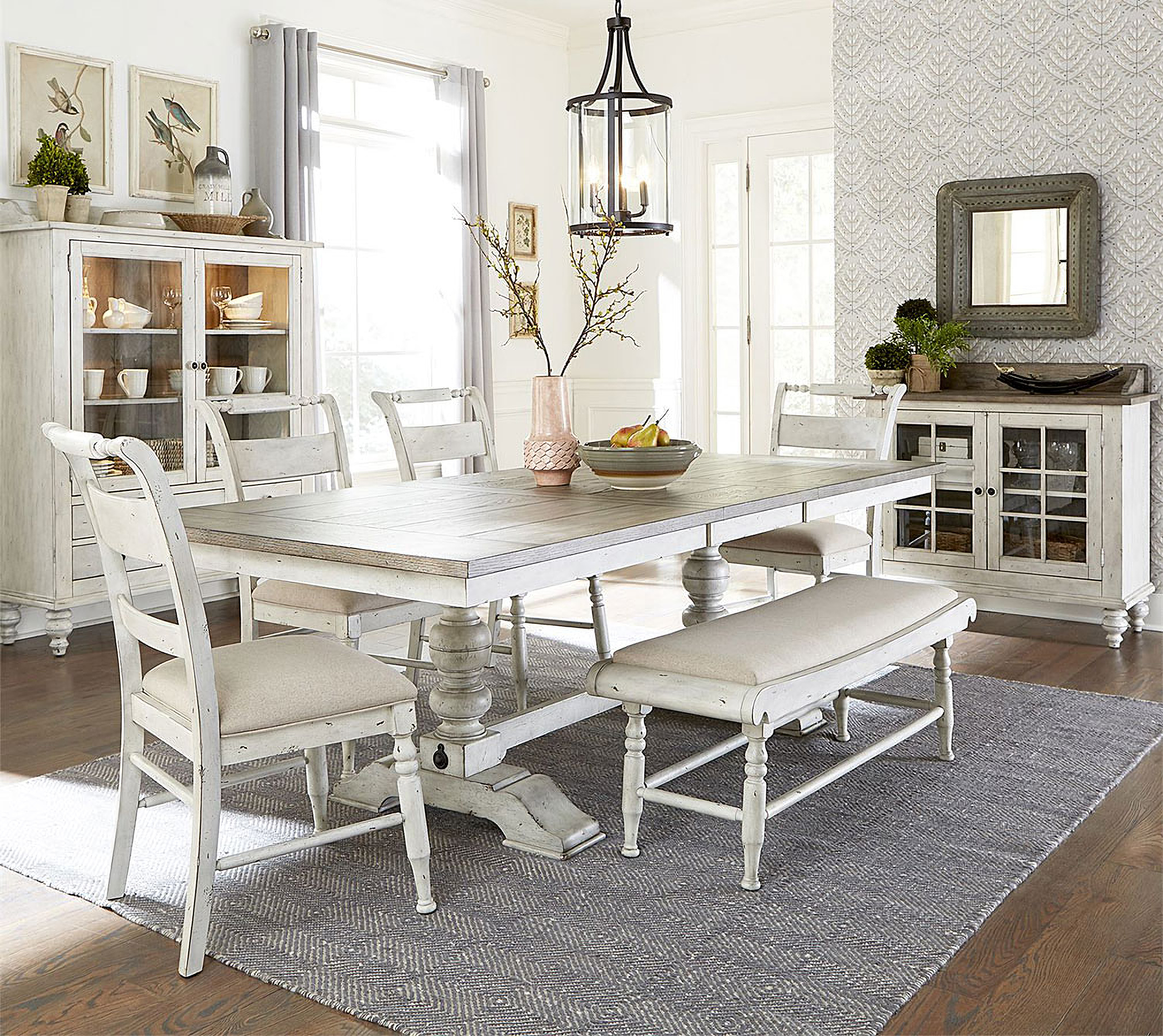 Trestle dining table and chairs new arrivals