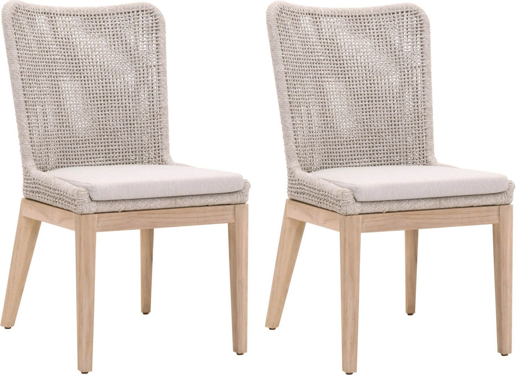 woven dining chair set