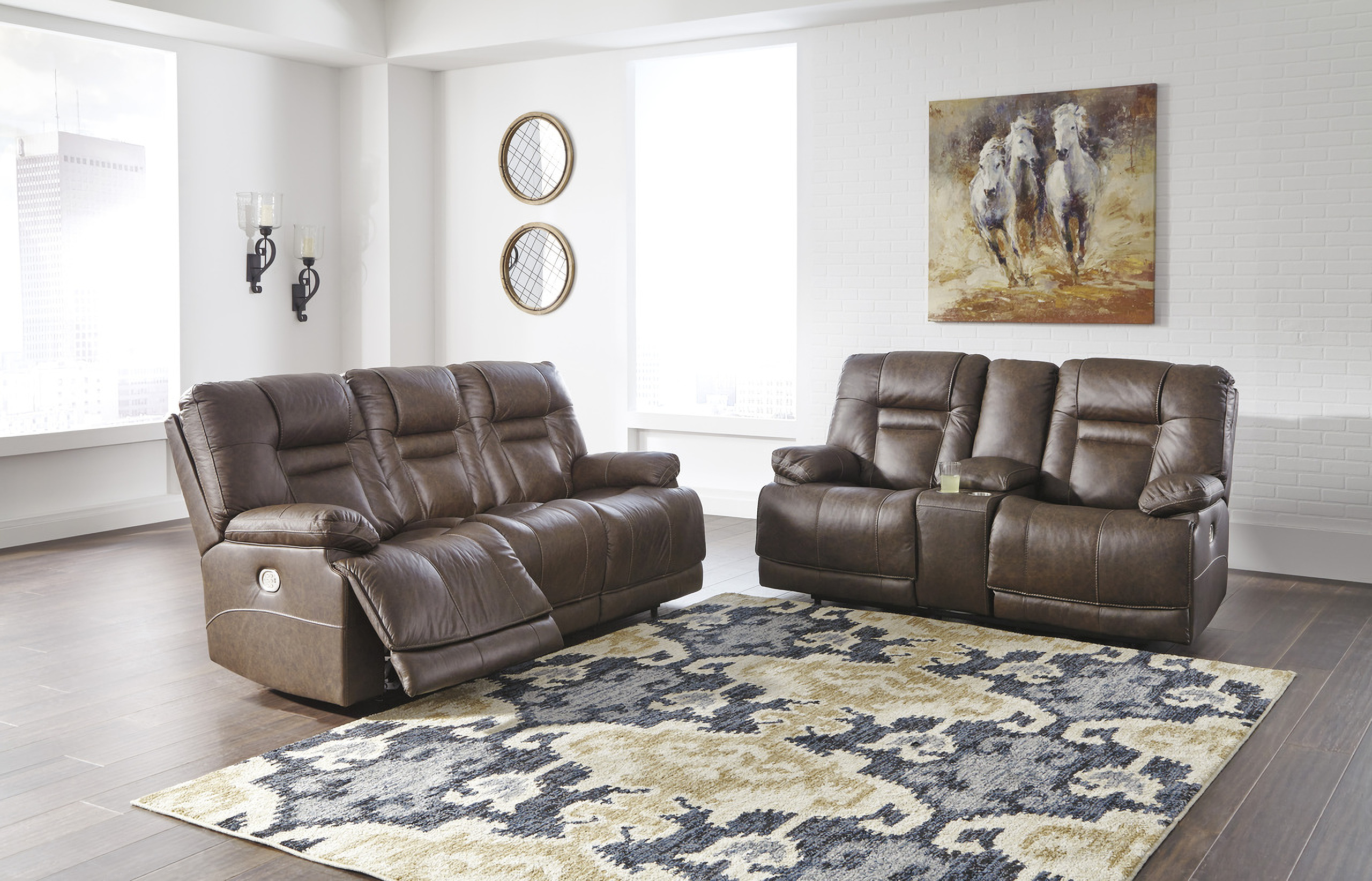 Ashley wurstrow store power recliner