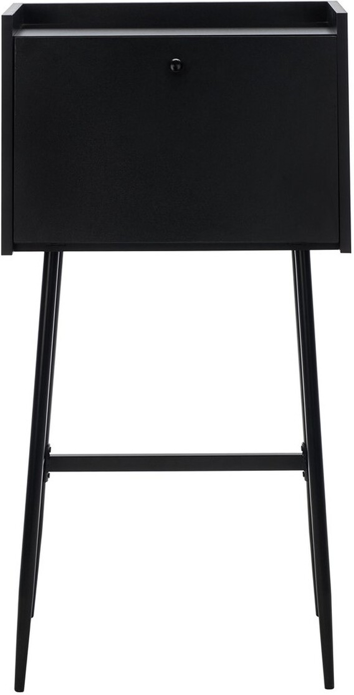 Xander Modern Secretary Desk in Black by Safavieh 1StopBedrooms