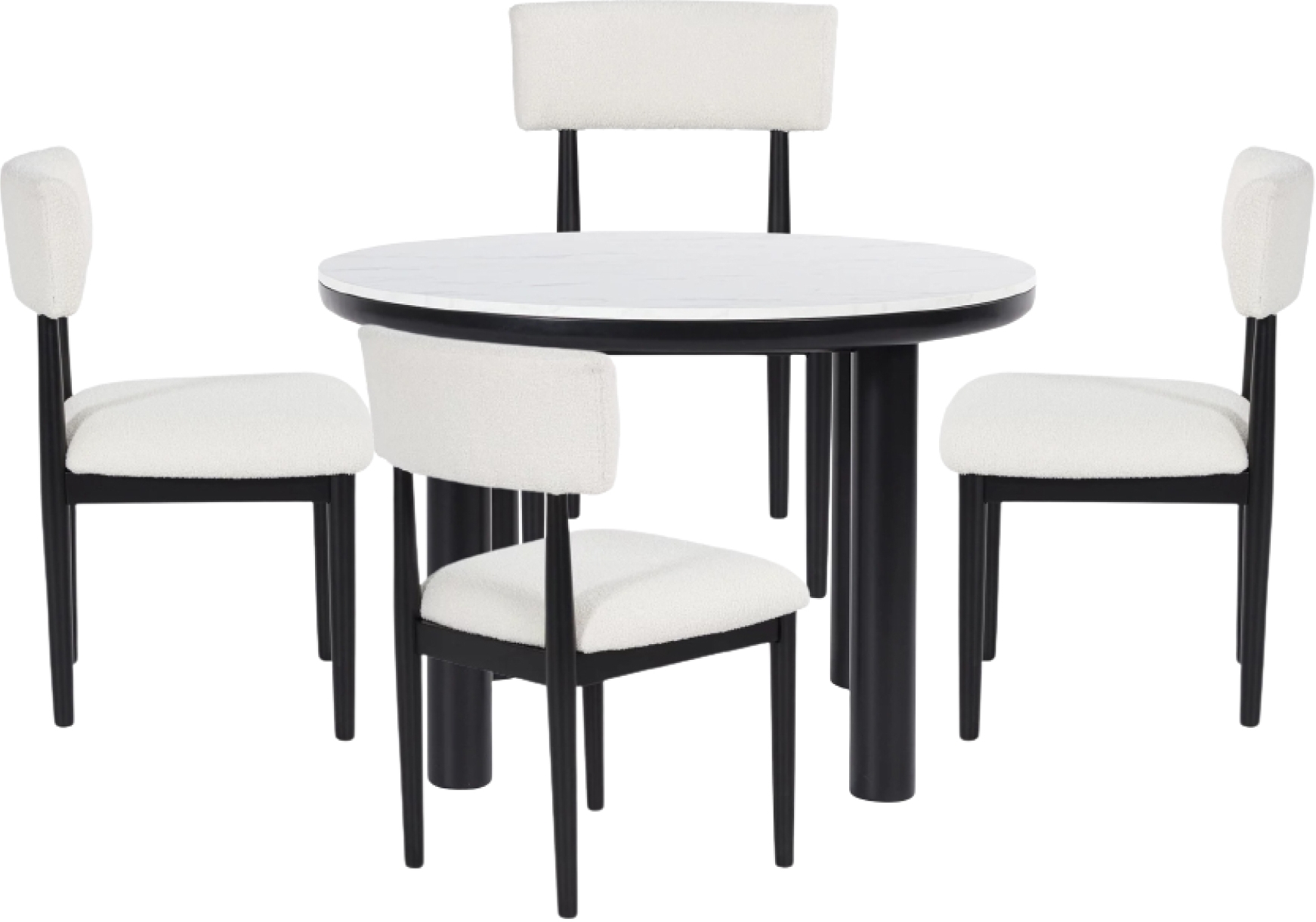 Xandrum Dining Room Set In Black by Ashley Furniture | 1StopBedrooms
