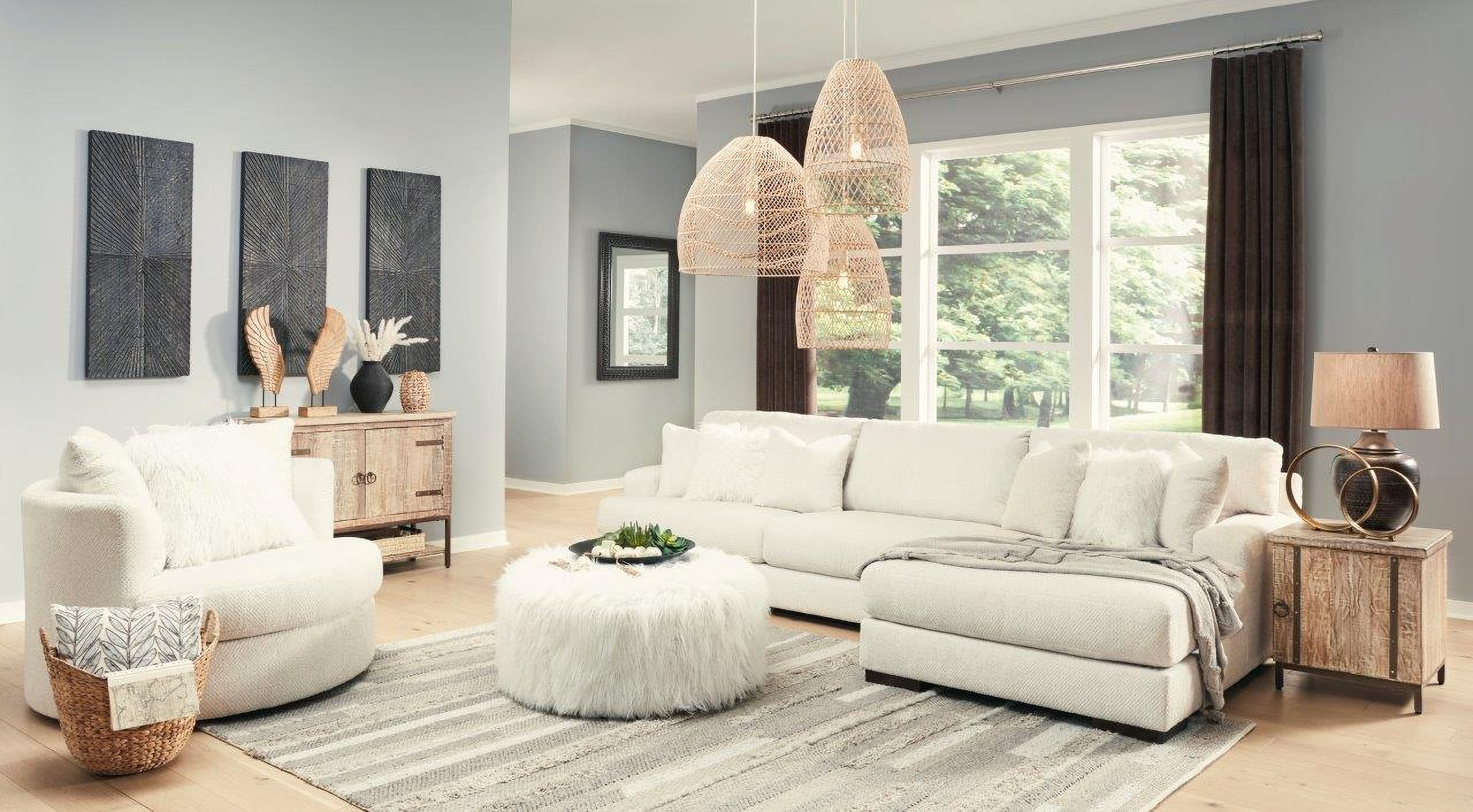 Ashley furniture top farmhouse sectional
