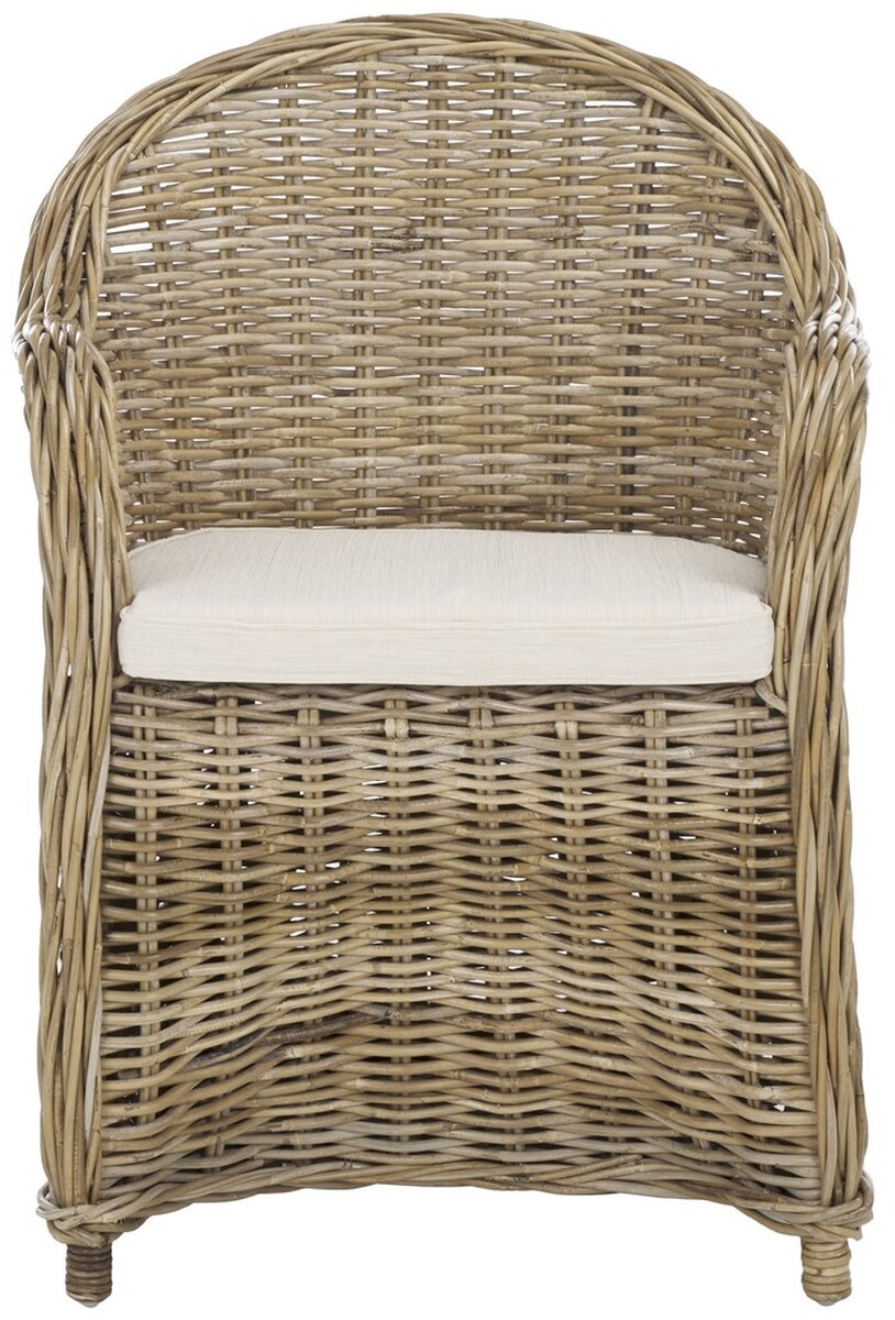 Zane Wicker Club Chair by Safavieh | 1StopBedrooms