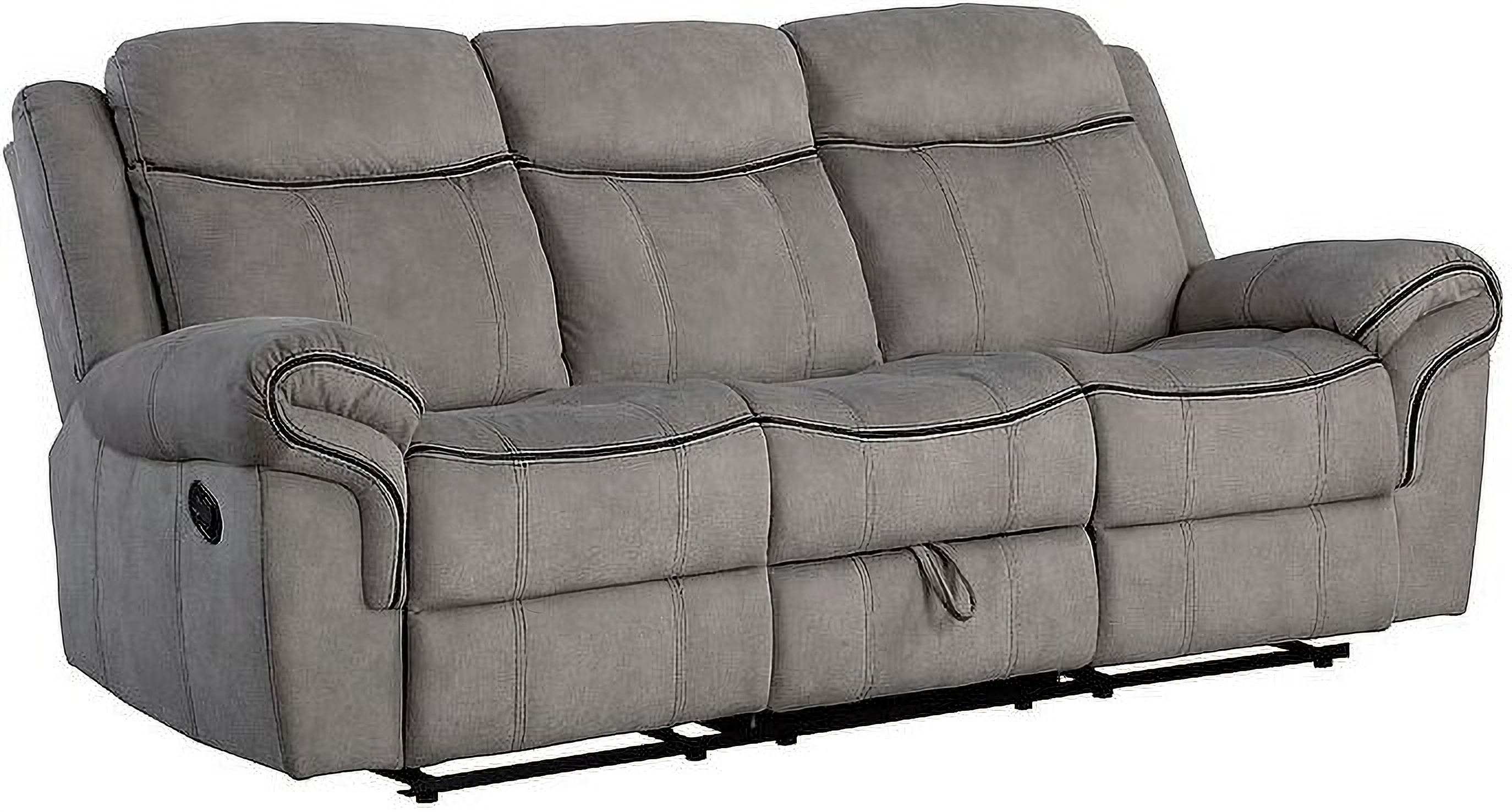 Zubaida Gray Reclining Sofa by ACME | 1StopBedrooms