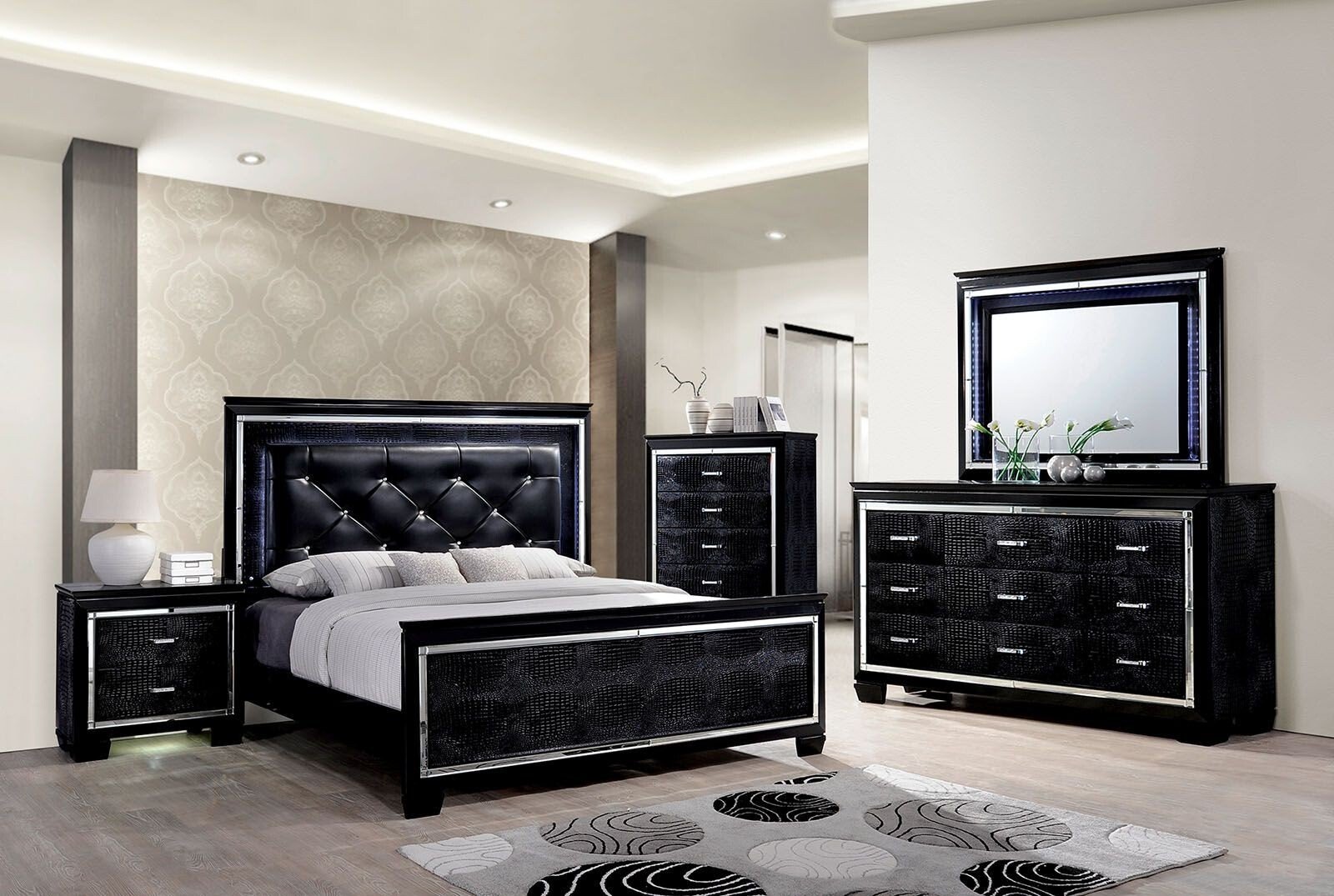 What Colour Walls Go With Black Furniture  
