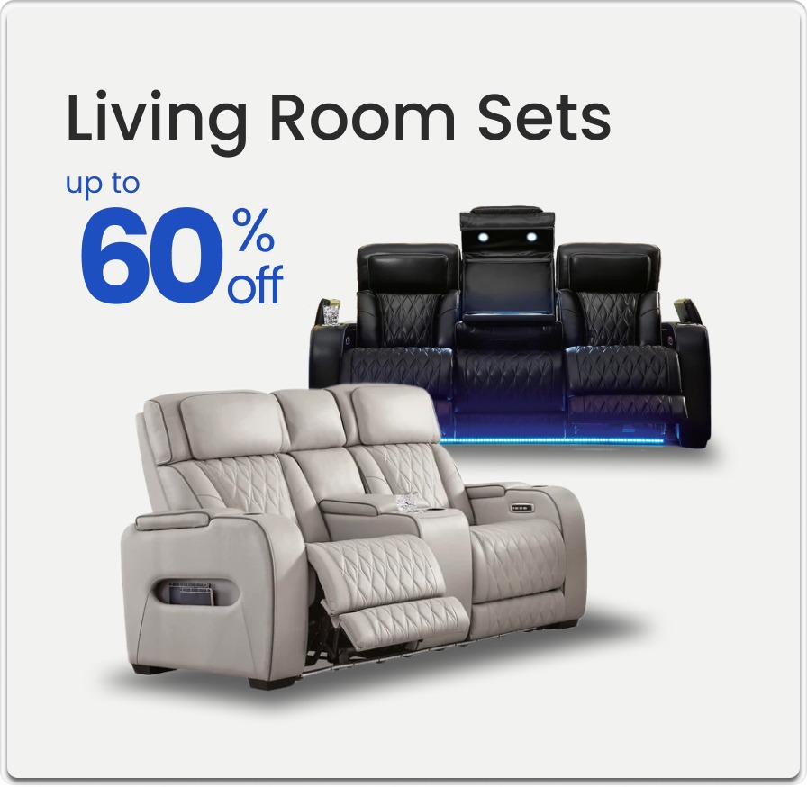 Living Room Sets upto 60% off