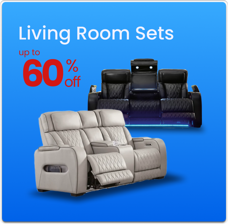 Living Room Sets Up to 60% off