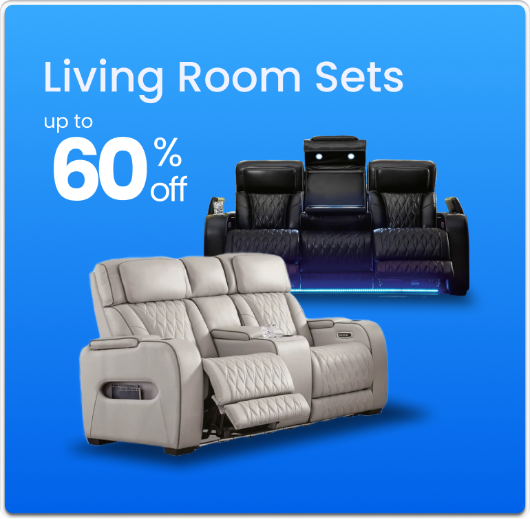 Living Room Sets Up to 60% off