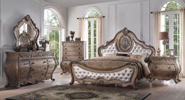acme furniture ハースラグ Acme Furniture Dresden Wooden Panel Bed for Bedroom