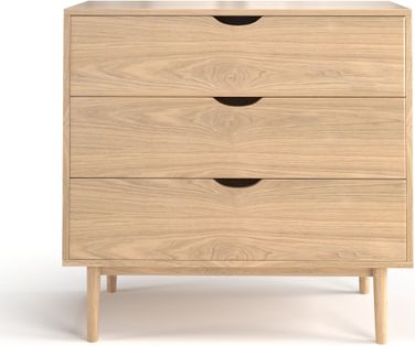 Analise 3 Drawer Chest In White Wash