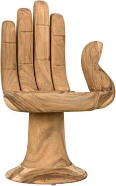 Wooden buddha hand chair clearance