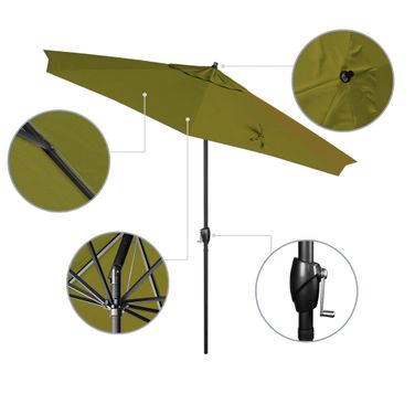 battery operated lights for patio umbrella OYOCO Light 3 Brightness Modes Cordless,with 28 Cool White LEDs-4 * AA Umbrella Lights,Fits 1.15