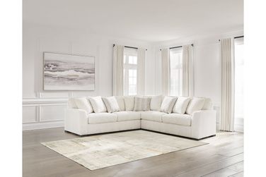 Chessington 3-Piece Sectional In Ivory
