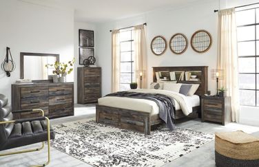 Drystan Multi Bookcase Storage Bedroom Set