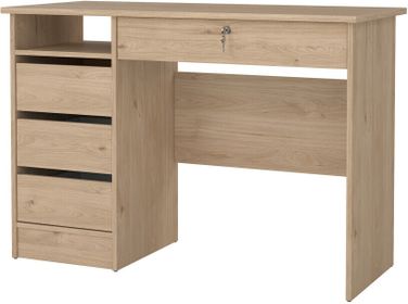 Function Plus Home Office Writing Desk With 4 Drawers and Open