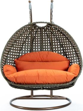 Orange hanging chair clearance