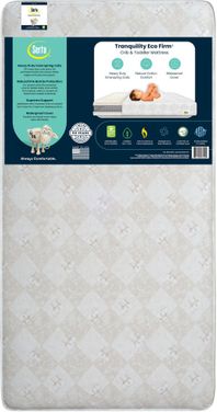 Serta nightstar firm crib mattress online