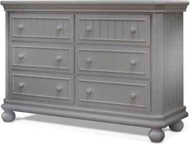 Sorelle Finley Rta 6 Drawer Double Dresser In Weathered Gray by Sorelle Furniture 1StopBedrooms