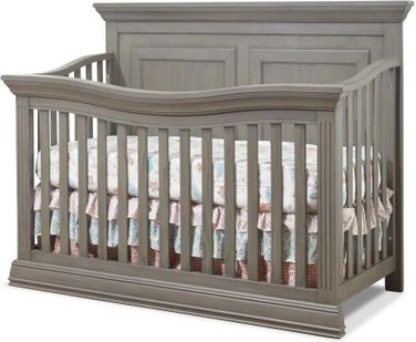 Sorelle Paxton 4-In-1 Crib In Heritage Gray by Sorelle Furniture