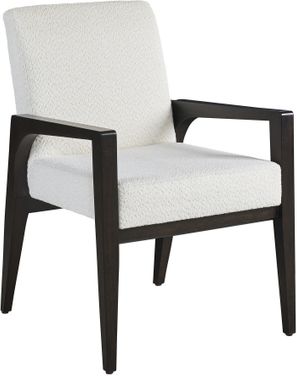 Zanzibar Latham Upholstered Arm Chair In Warm Taupe by Lexington