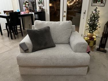 Soletren Chair and A Half In Stone by Ashley Furniture 1StopBedrooms