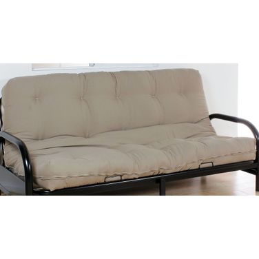 Nabila Khaki Full 8"H Futon Mattress