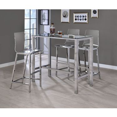 Tolbert Bar Set In Chrome