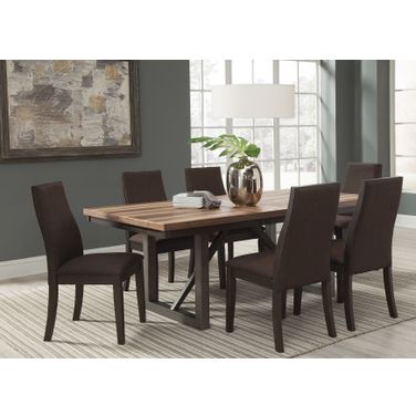 Spring Creek Dining Room Set In Natural Walnut