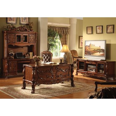 Dresden Cherry Oak Executive Home Office Set