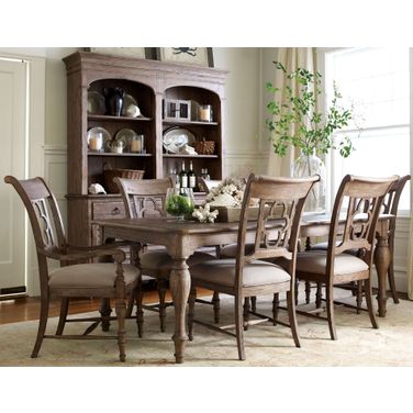 Weatherford Heather Canterbury Extendable Dining Room Set