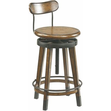 Studio Home Oak Adjustable Stool