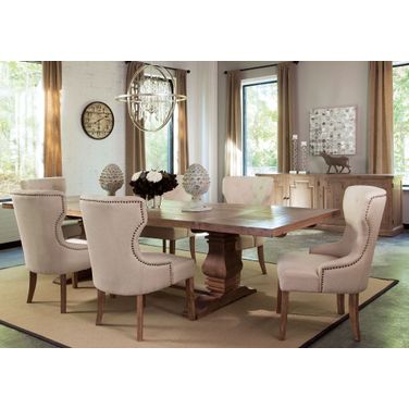 Florence Dining Room Set In Honey