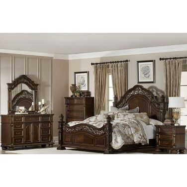 Catalonia Cherry Bedroom Set