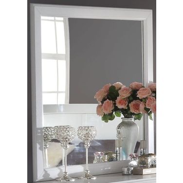 Louis Philippe White Mirror