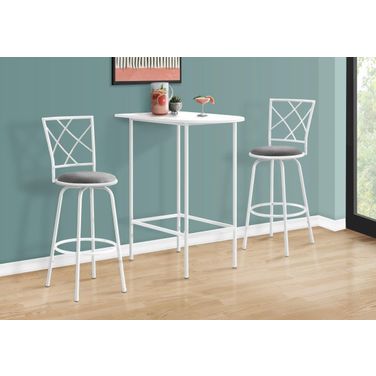 24 x 36 Inch Space Saver Home Bar In White
